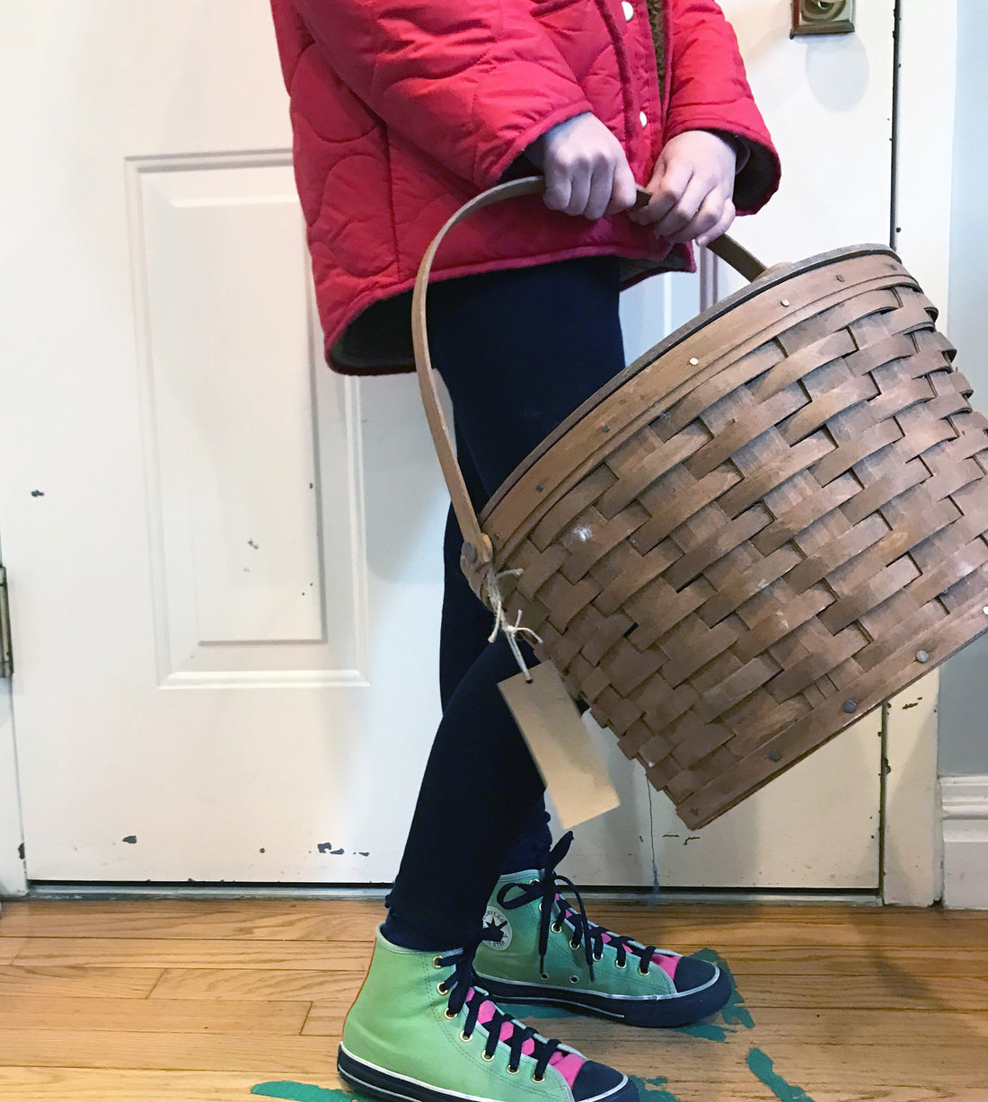 Vintage Catalina Picnic Basket