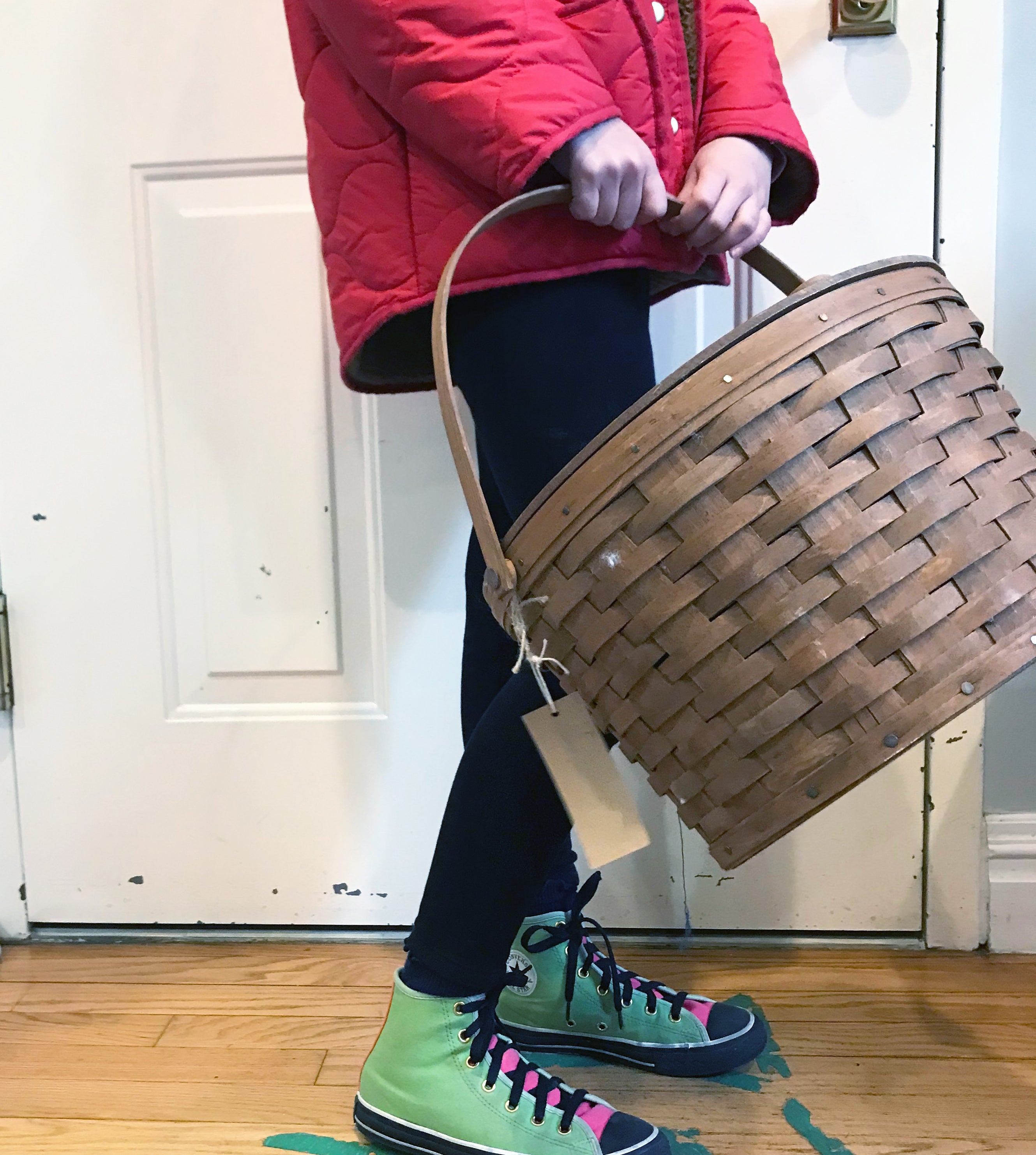 Vintage Catalina Picnic Basket