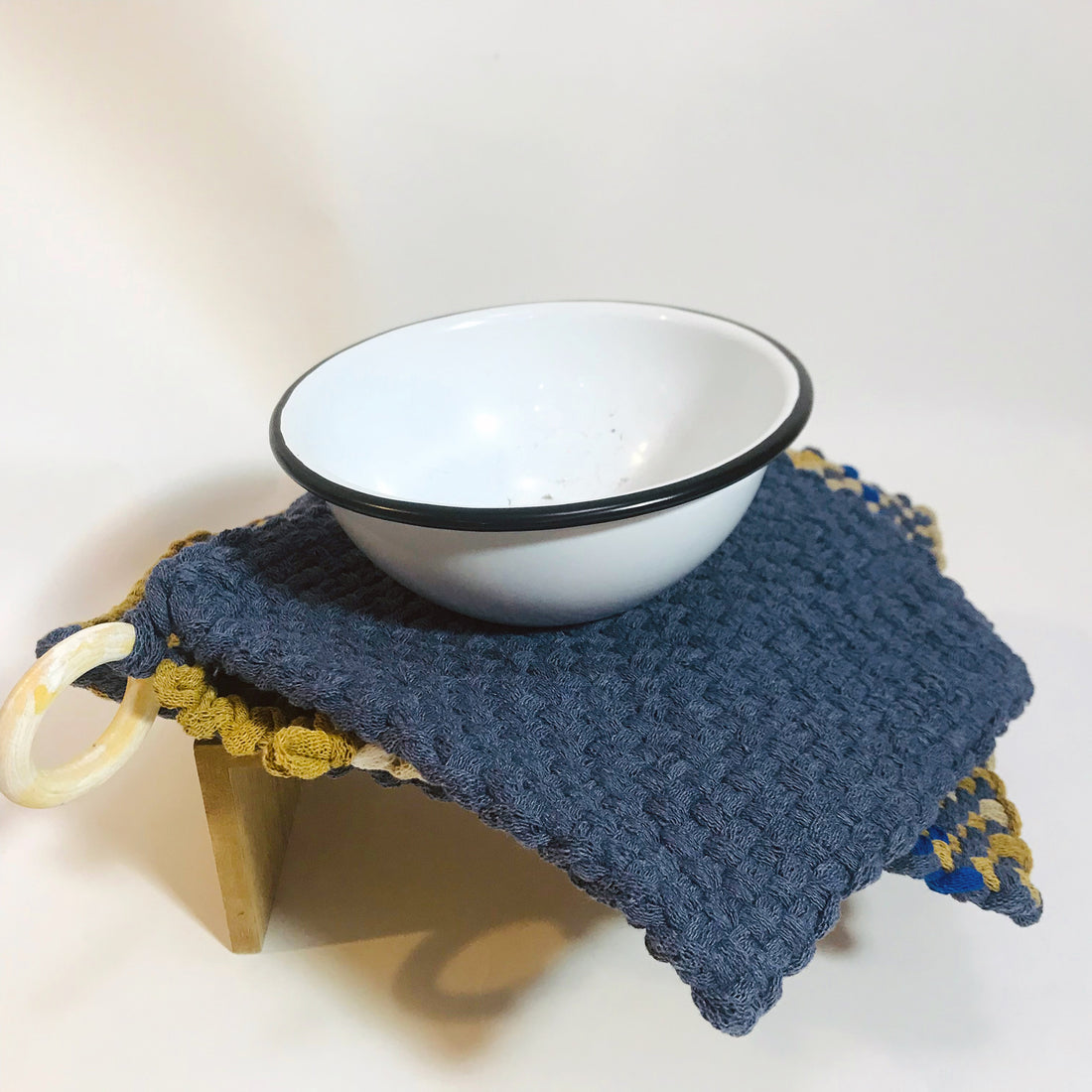 Woven Trivet Twilight Blue