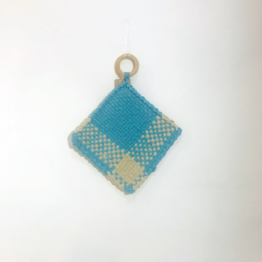 Woven Trivet Duck Egg