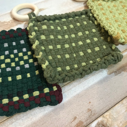 Green Small Trivet