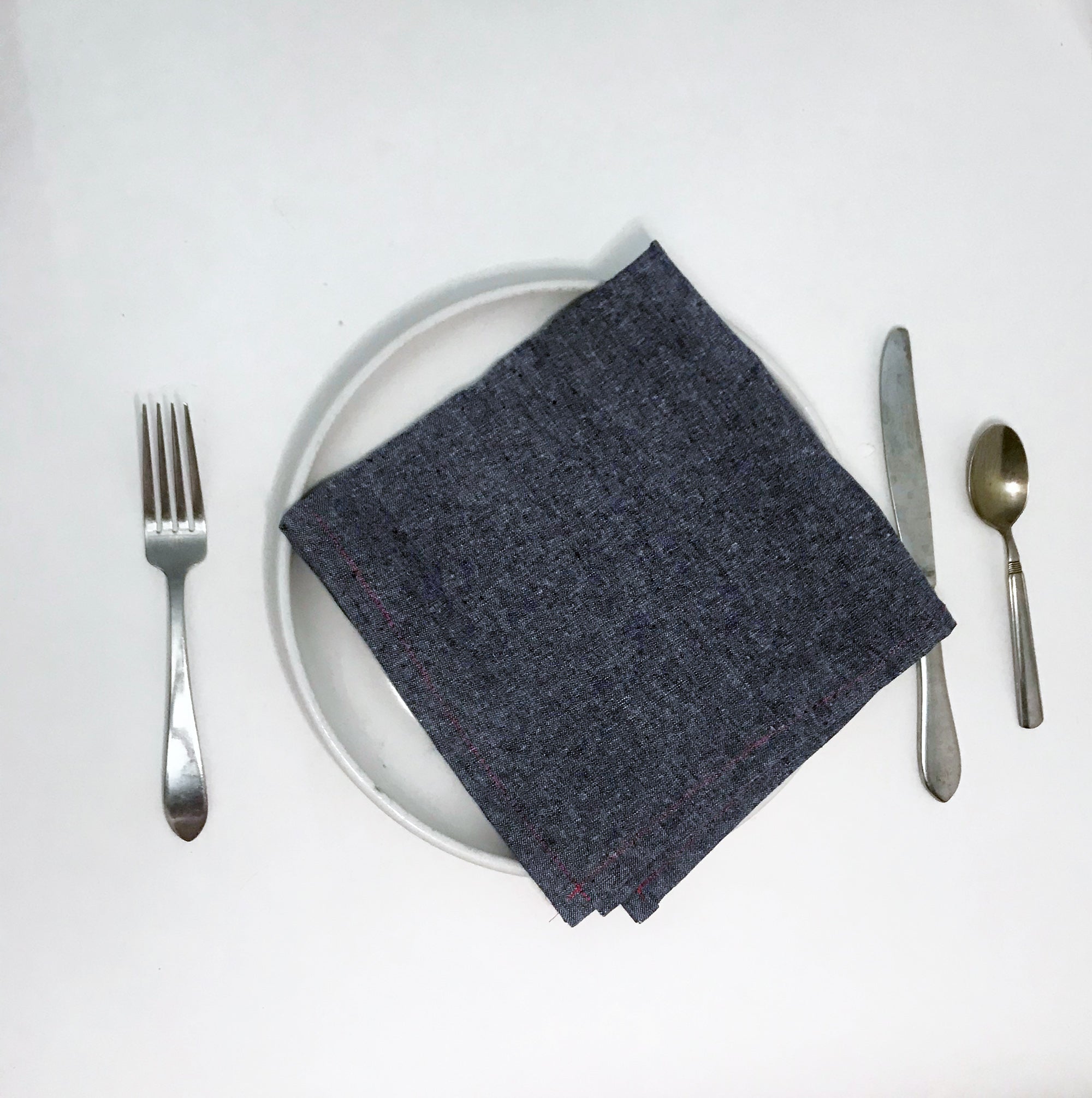 Blue Chambray Yarndyed Napkin