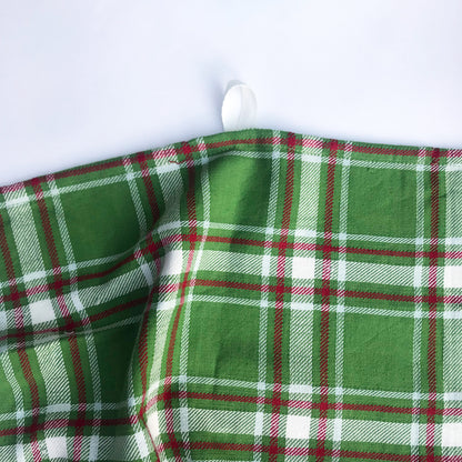 Green Plaid Dish Towel