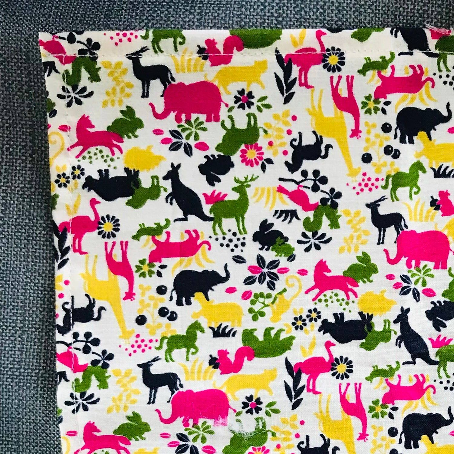 Kids Rainbow Animal Napkin Set