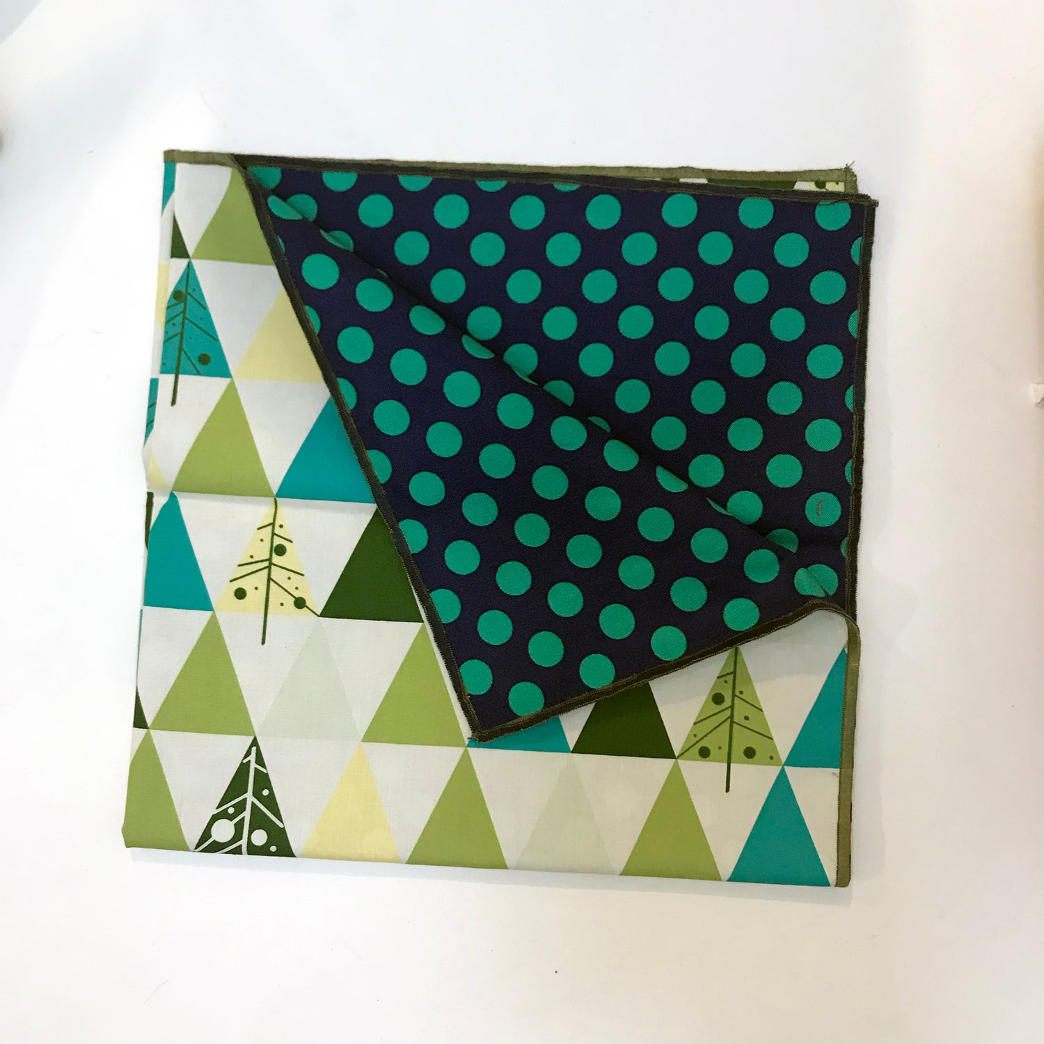 Modern Trees Double Sided Napkin Organic Set