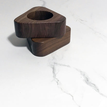 Walnut Square Napkin Ring